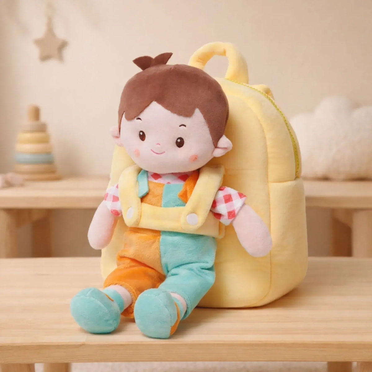 Personalized Buddy Ben Doll Backpack