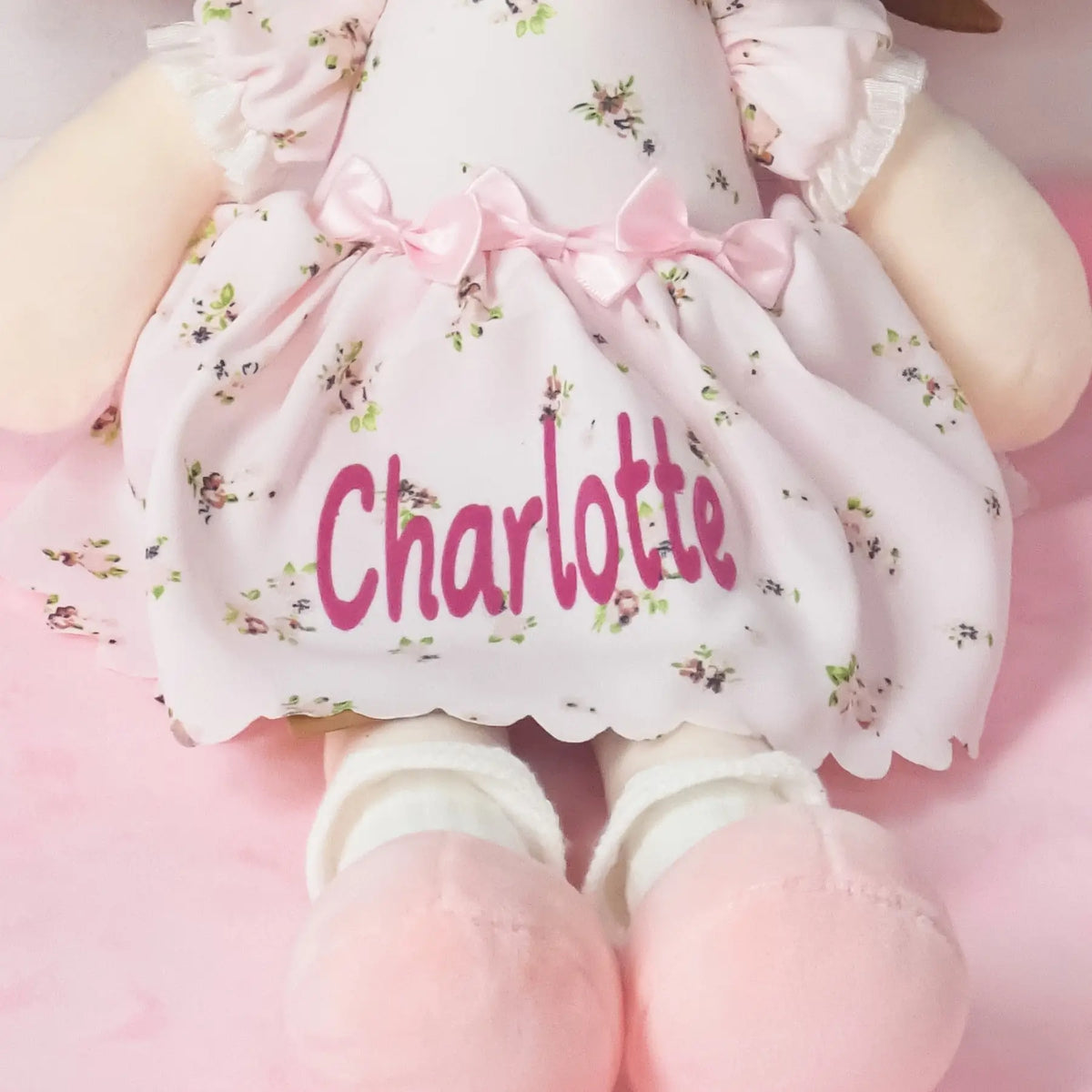 Leyadoll Soft Plush Personalized Leya Doll, My First Baby Doll