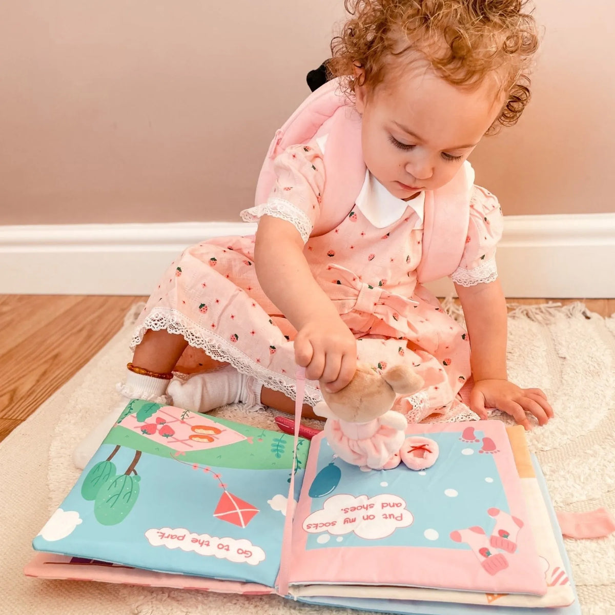 A Berry Special Day -  Personalized Montessori Soft Book